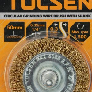 Cepillo Circular de alambre 50mm-Tolsen 77540 - Imagen 3