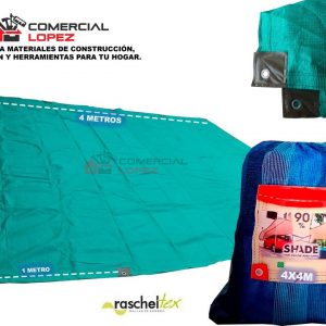Malla Sombra 4x4m 90% - Imagen 3