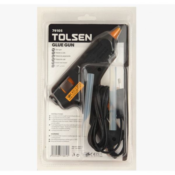 Pistola Silicona Caliente-Tolsen – Comercial Lopez