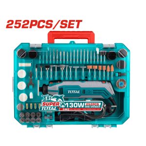 Minidrill 130w con 252 accesorios total