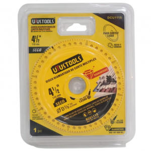 Disco Diamantado de Corte Multiples Seco Húmedo 4 1/2- Uyustools