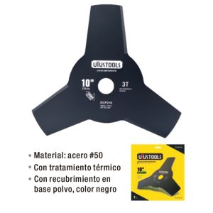 Disco 3 Puntas 10" p/Desmalezadora - Uyustools