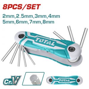 JUEGO DE LLAVES ALLEN PLEGABLE - TOTAL