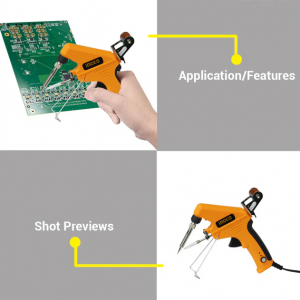 Pistola De Soldar Con Alimentador De Soldadura-INGCO - Imagen 3