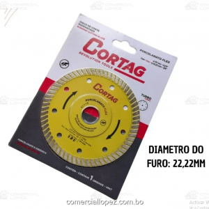 Disco Diamantado Porcelanato Flex-CORTAG