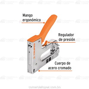 Engrapadora y clavadora tipo pistola - TRUPER - Imagen 3