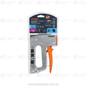 Engrapadora y clavadora tipo pistola - TRUPER