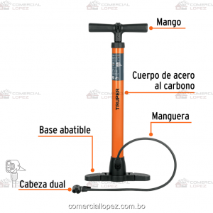 Inflador 23" TRUPER