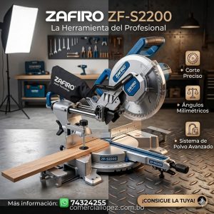 Ingletadora Telescópica ZAFIRO ZF-S2200