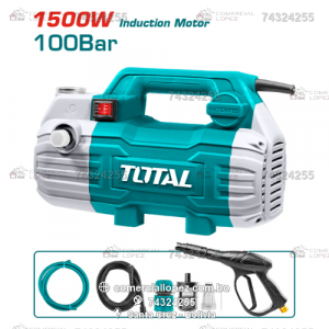 Hidrolavadora Industrial 1500W  Motor Inducción - TOTAL