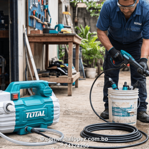 Hidrolavadora Industrial 1500W  Motor Inducción - TOTAL - Imagen 3