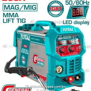 Maquina de Soldar 200A MIG/MMA/TIG Lift - TOTAL - Imagen 3