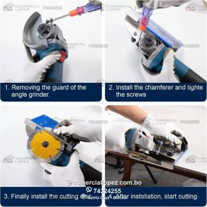 Adaptador para Amoladora corte 45° - Imagen 4