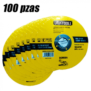 Caja de disco de Corte Metal de 4 1/2" 100u Uyustools