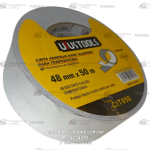 Cinta Adhesiva de Tela Impermeable 48mmx50m Uyustools - Imagen 4