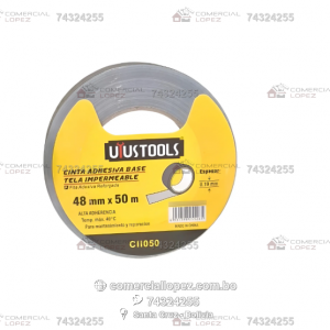 Cinta Adhesiva de Tela Impermeable 48mmx50m Uyustools