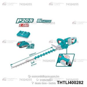 Cortacerco Inalámbrico 40V 65cm - TOTAL