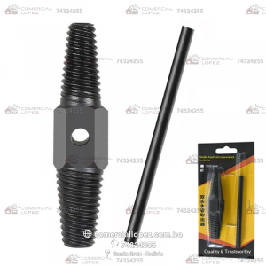 Extractor para Tuberias Rotas y Pernos Dañados de 1/2" y 3/4"