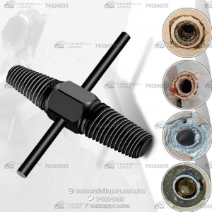 Extractor para Tuberias Rotas y Pernos Dañados de 1/2" y 3/4" - Imagen 3