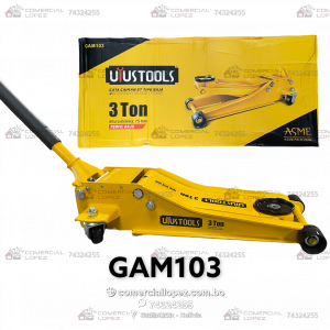 Gato Hidráulico de Perfil Bajo 3 Toneladas - UYUSTOOLS GAM103