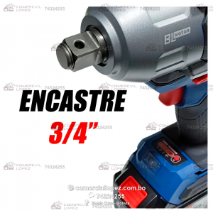 Llave de Impacto 1288Nm 20V Industrial 3/4- Dongcheng DCPB1288FK - Imagen 3