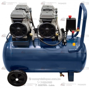 Compresora Silenciosa Industrial 50L (2400W)-DongCheng