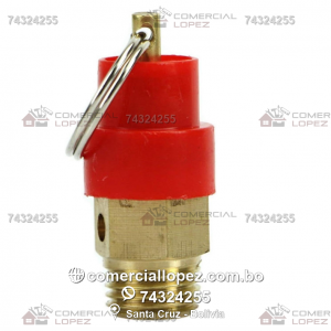 Válvula de Seguridad de Alivio de 1/4" para Compresor de Aire