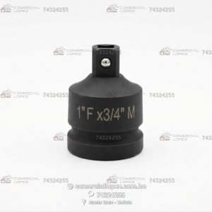 Adaptador 1"F x 3/4"M alto impacto