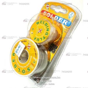 Kit de Estaño y Pasta para Soldar Electrónica y Reparaciones