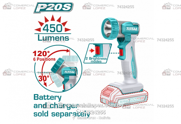 Linterna-20V-Total