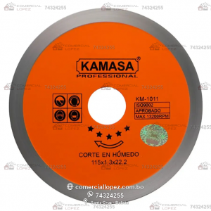 Disco Diamantado Continuo 4-1/2" 115mm Kamasa