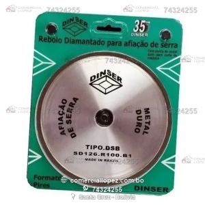 Disco para afilar sierra diamantada R100 – dinser