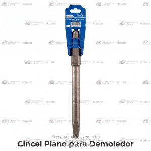 Cincel Plano para Martillo Demoledor Hexagonal