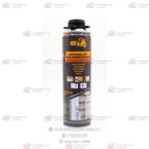 Espuma de Poliuretano NS Multiusos 750 ml - Adherencia Fuerte y Curado Rápido
