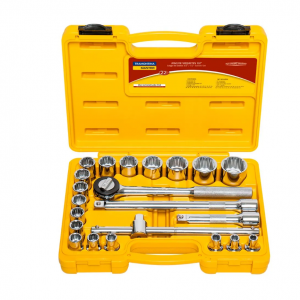 Juego de Dados Estrillado 1/2" 22pzs Tramontina