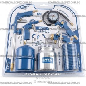 Kit de Herramientas Neumáticas  (5 Piezas) zafiro