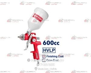 Pistola de Pintar HVLP EMTOP 600cc