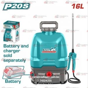 Fumigadora Inalámbrica de Mochila - 16 Litros TOTAL