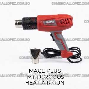 PISTOLA DE AIRE CALIENTE DE 200 WTS MACE PLUS